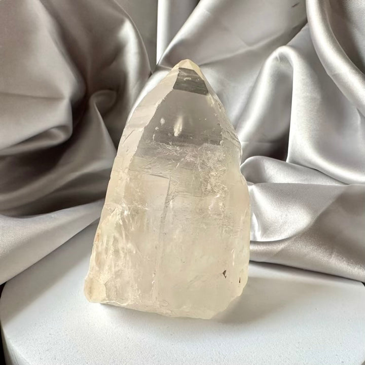 Lemurian Seed Quartz Natural Point / Tower - FairyGardenGlow