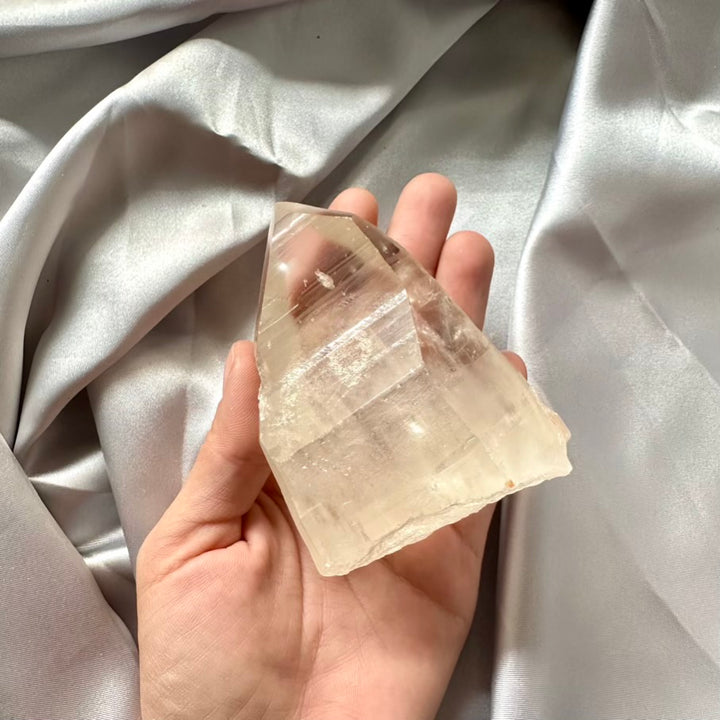Lemurian Seed Quartz Natural Point / Tower - FairyGardenGlow