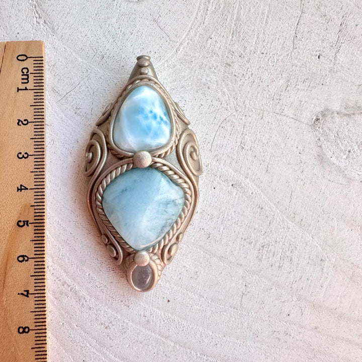 Metaphysical Jewelry with blue crystals