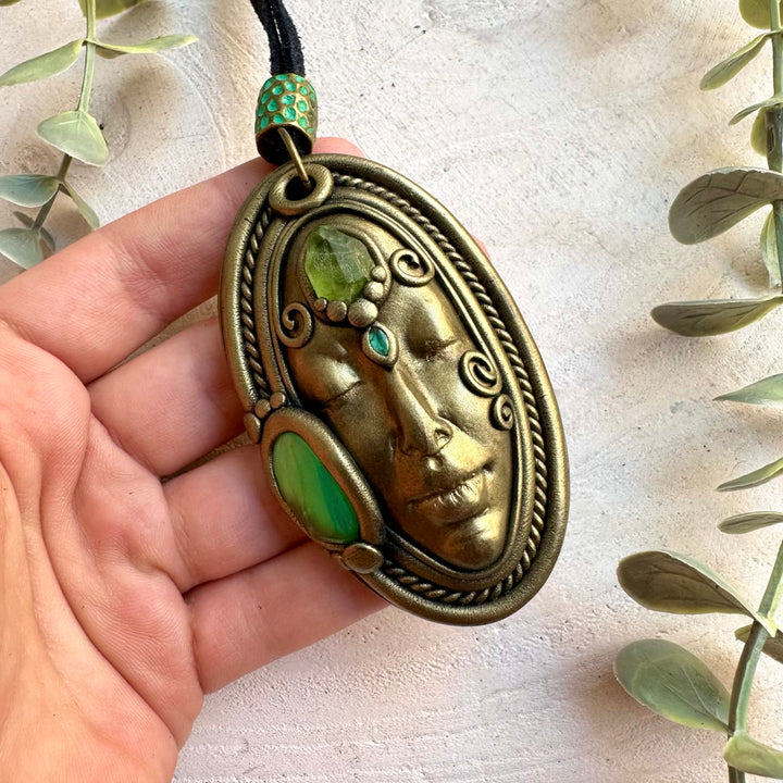 This enchanting metaphysical jewelry piece symbolizes renewal, love, abundance, compassion and personal growth, making it a meaningful talisman for spiritual practice and everyday wear.