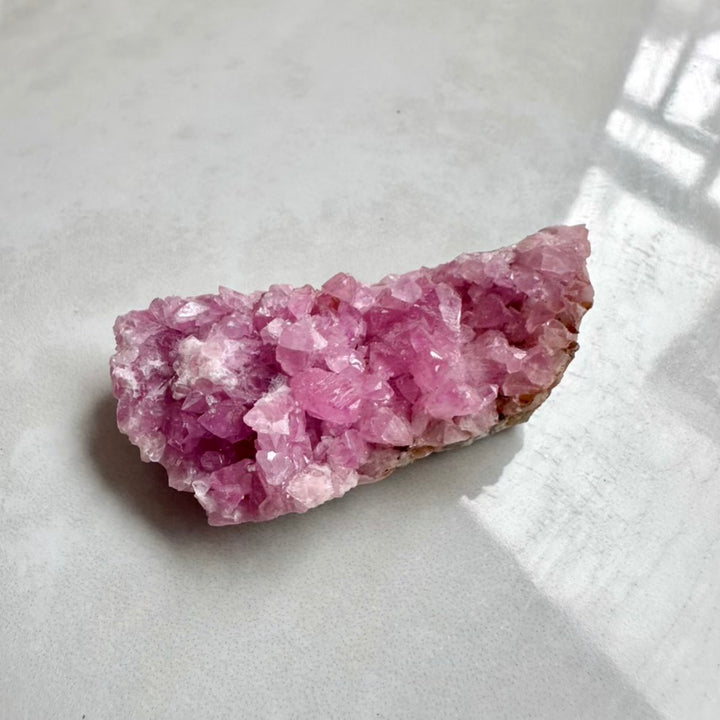 High-quality Cobalto Calcite cluster mineral specimen