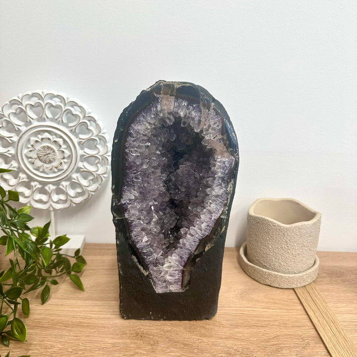 Collector grade amethyst cathedral crystal