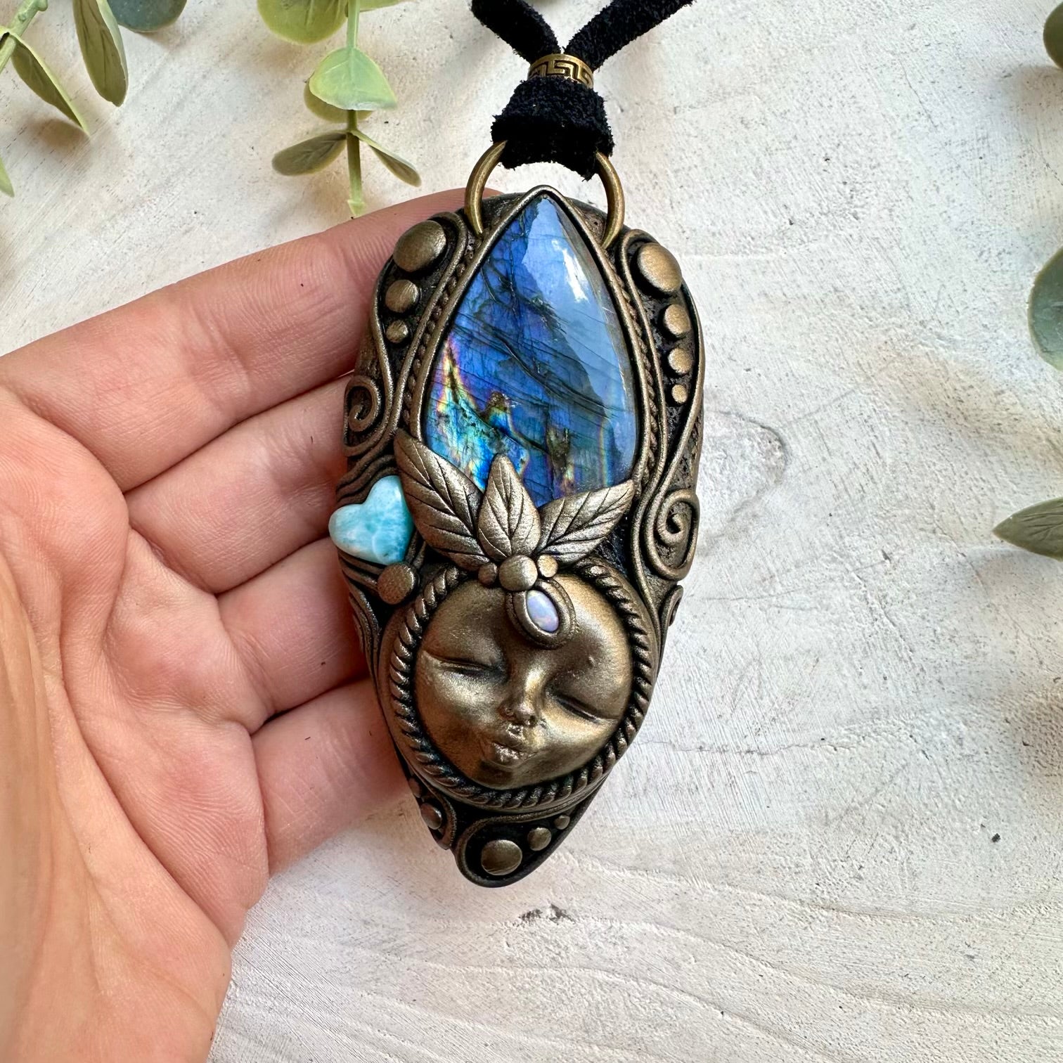 goddess-necklace-labradorite-larimar-heart-opal