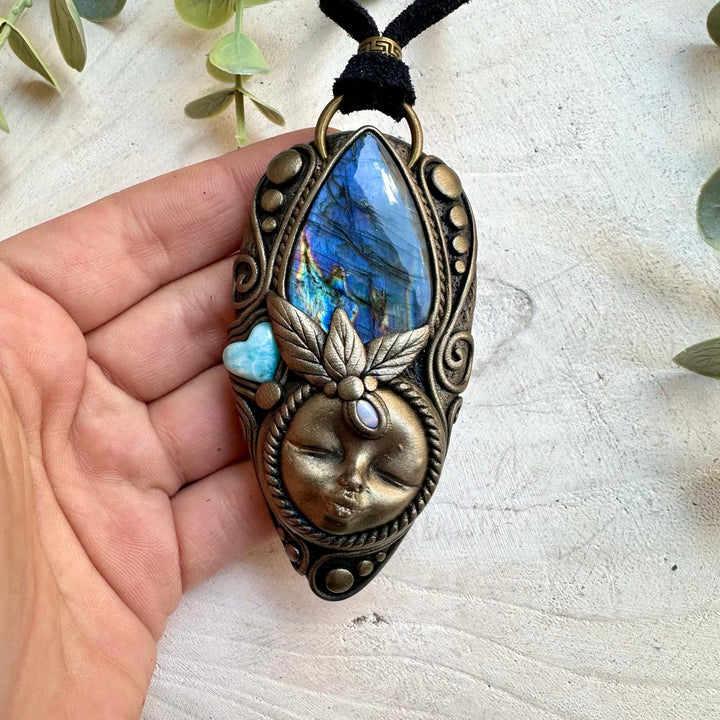 goddess-necklace-labradorite-larimar-heart-opal