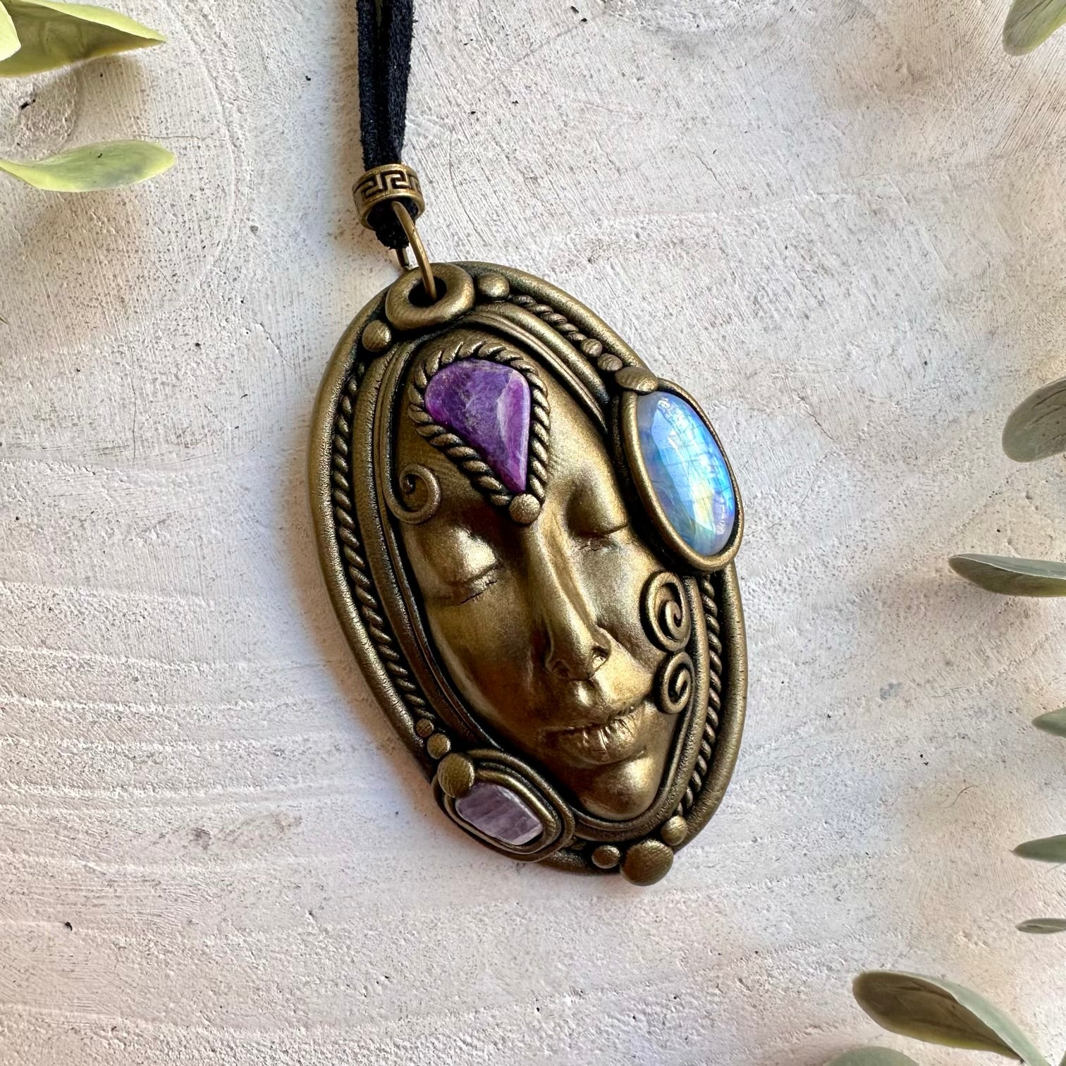 An enchanting spiritual talisman inspired by intuition, feminine energy, emotional healing, transformation and unconditional love.