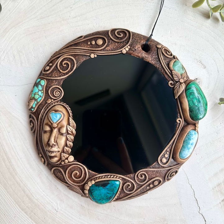 Energy crystal wall art for sacred space decoration