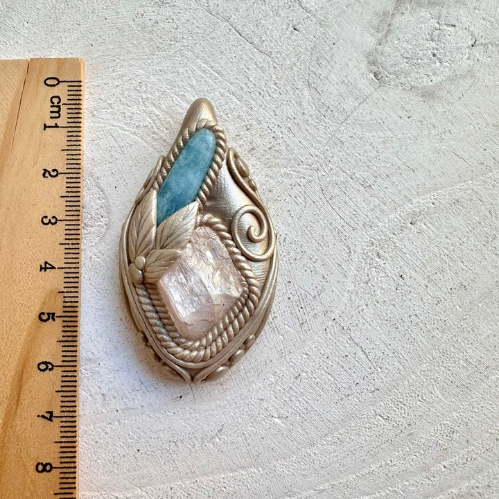 Spiritual necklace for emotional healing and calm energy