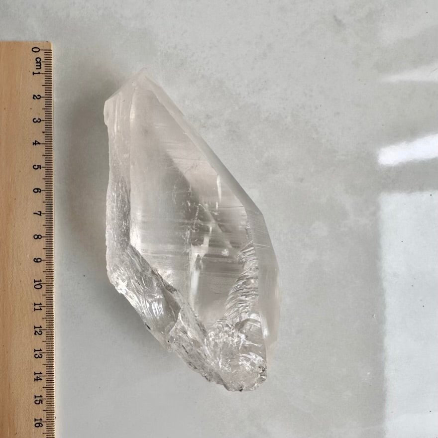 Large Lemurian Seed Quartz Point – Natural Lemurian Crystal for Spiritual Connection, Clarity & Higher Consciousness - FairyGardenGlow