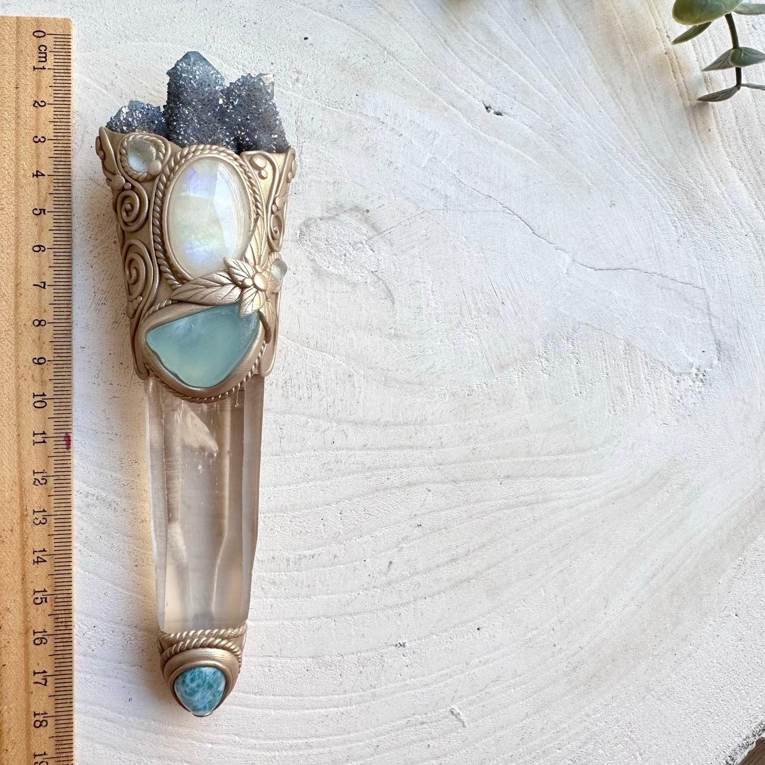 healing crystal wand for manifestation spiritual awakening and energy work