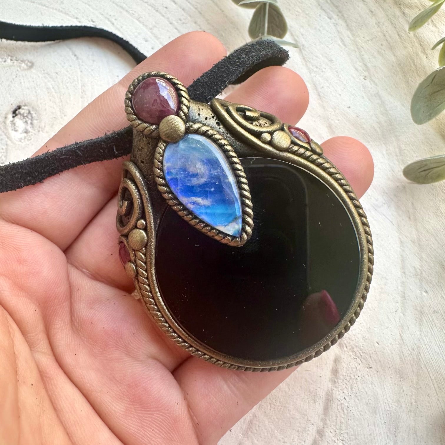 Metaphysical jewelry for intuition, protection and emotional balance