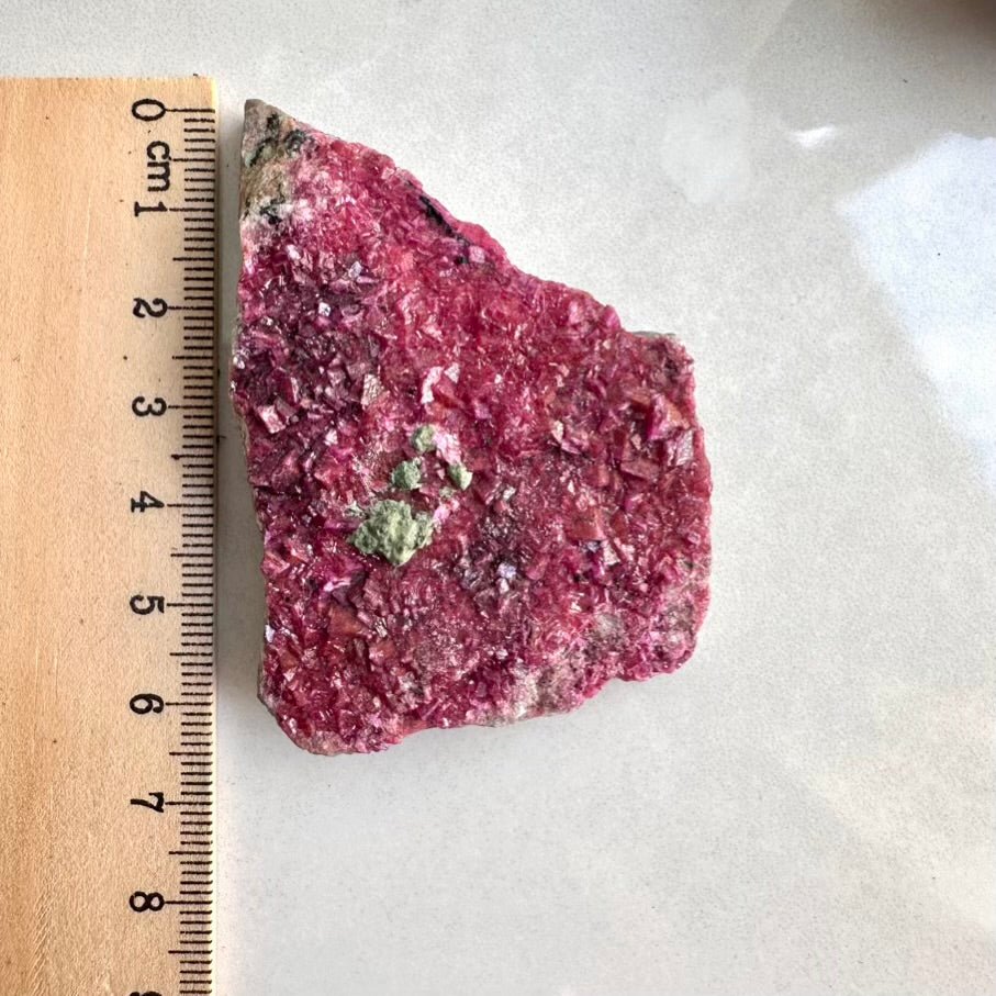 Cobalto Calcite Mineral Specimen – Natural Pink Calcite Rough Crystal Cluster for Love & Emotional Healing - FairyGardenGlow