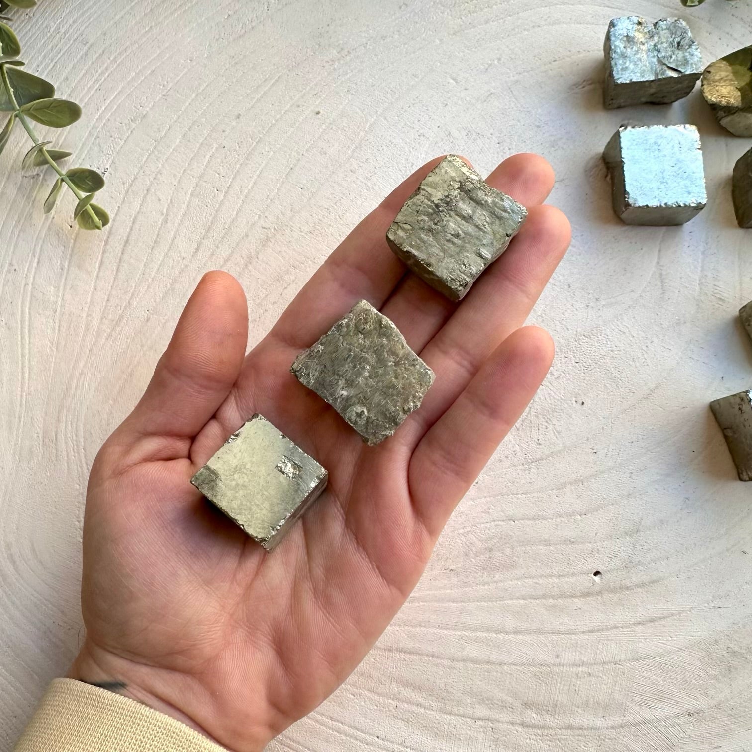 Pyrite cube mineral specimen for collectors