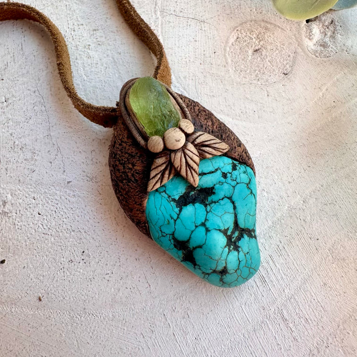 Metaphysical jewelry featuring heart chakra healing crystals