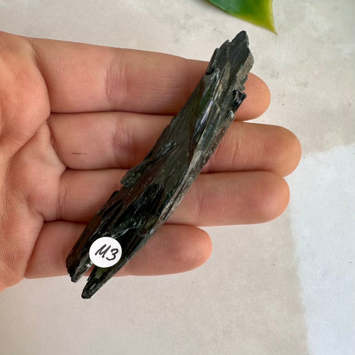 Vivianite mineral specimen – natural green crystal (medium)