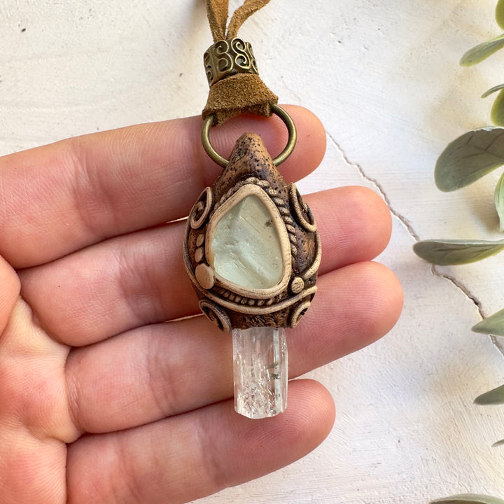 Spiritual jewelry featuring Aquamarine and Blue Topaz