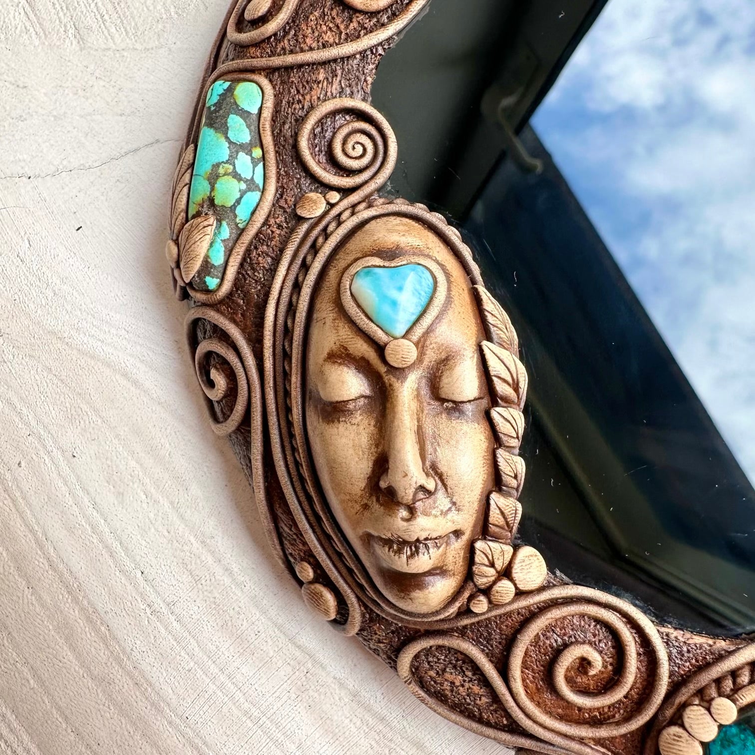 Crystal wall hanging designed for balance and emotional clarity