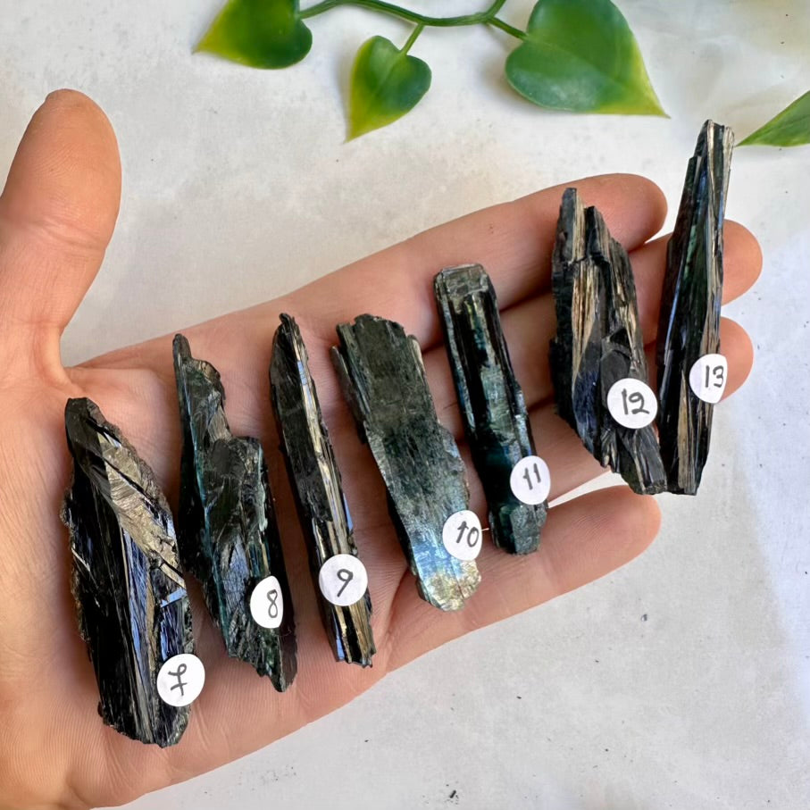 Small Vivianite crystal ethically sourced mineral