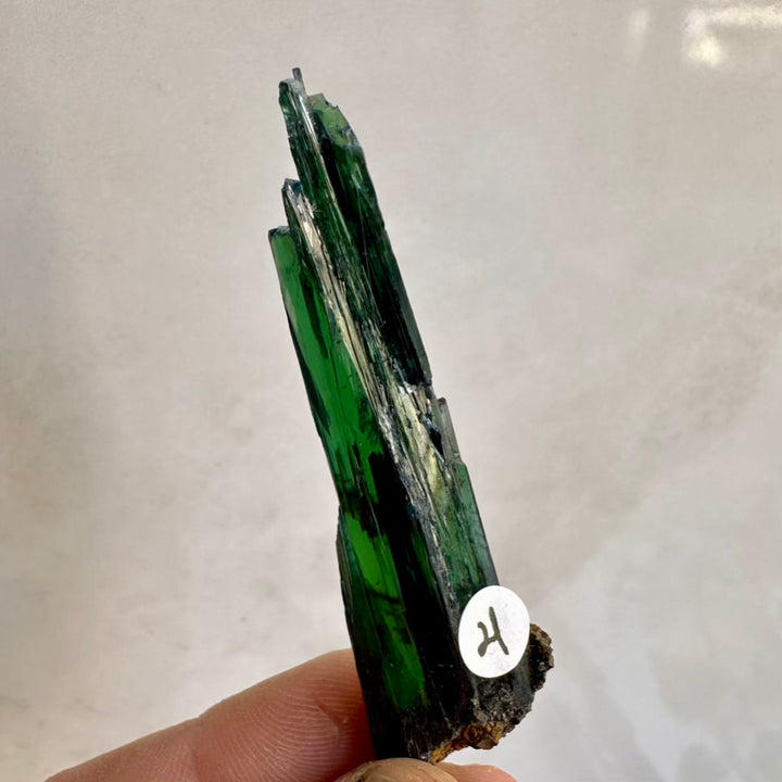 Vivianite crystal – natural green specimen small raw stone